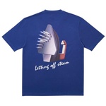 Thumbnail STEAMING T-SHIRT BLUE one color