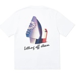 Thumbnail STEAMING T-SHIRT WHITE one color