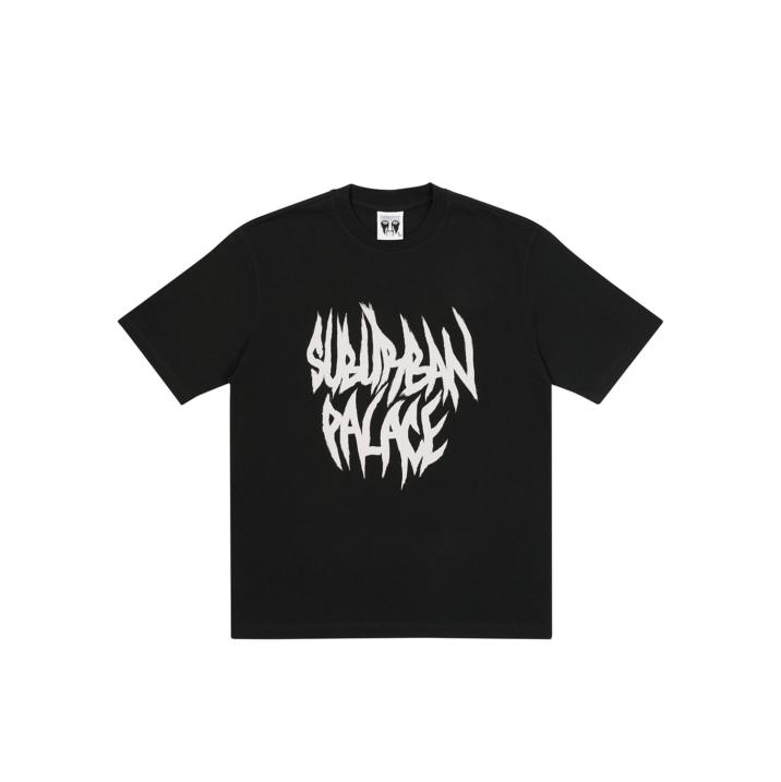 PALACE SUBURBAN BLISS PAINTBRUSH T-SHIRT BLACK one color