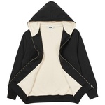Thumbnail PATCH THERMAL ZIP HOOD BLACK one color