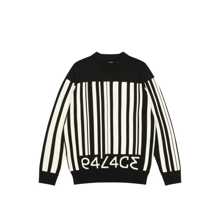 Thumbnail BARCODE KNIT BLACK one color