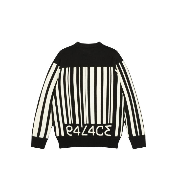 BARCODE KNIT BLACK one color