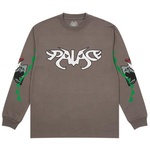 Thumbnail DOGS ARE CHILL LONGSLEEVE CHARCOAL one color