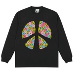 Thumbnail PALACE SUBURBAN BLISS PEACE AND LOVE LONGSLEEVE BLACK one color