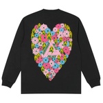 Thumbnail PALACE SUBURBAN BLISS PEACE AND LOVE LONGSLEEVE BLACK one color