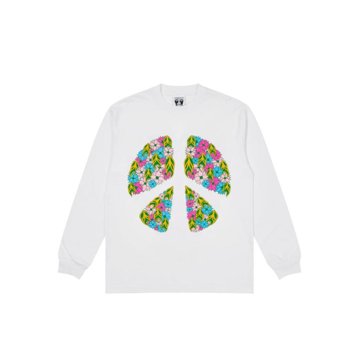 Thumbnail PALACE SUBURBAN BLISS PEACE AND LOVE LONGSLEEVE WHITE one color