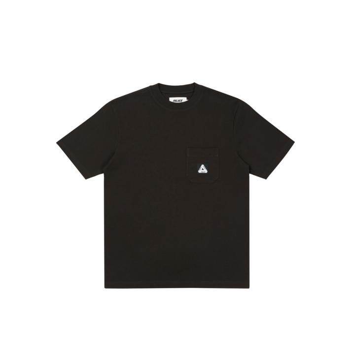 PATCH POCKET T-SHIRT BLACK one color