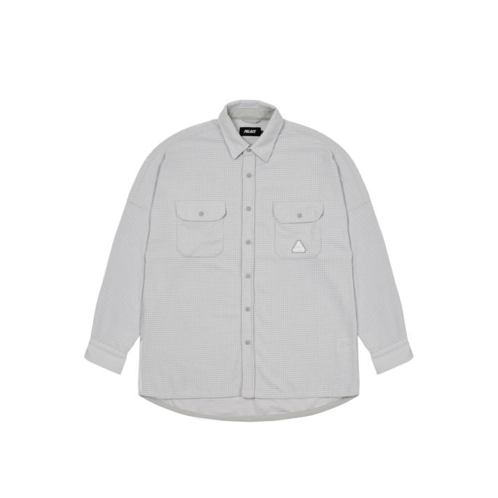 Thumbnail POLAR GRID OVERSHIRT WHITE one color