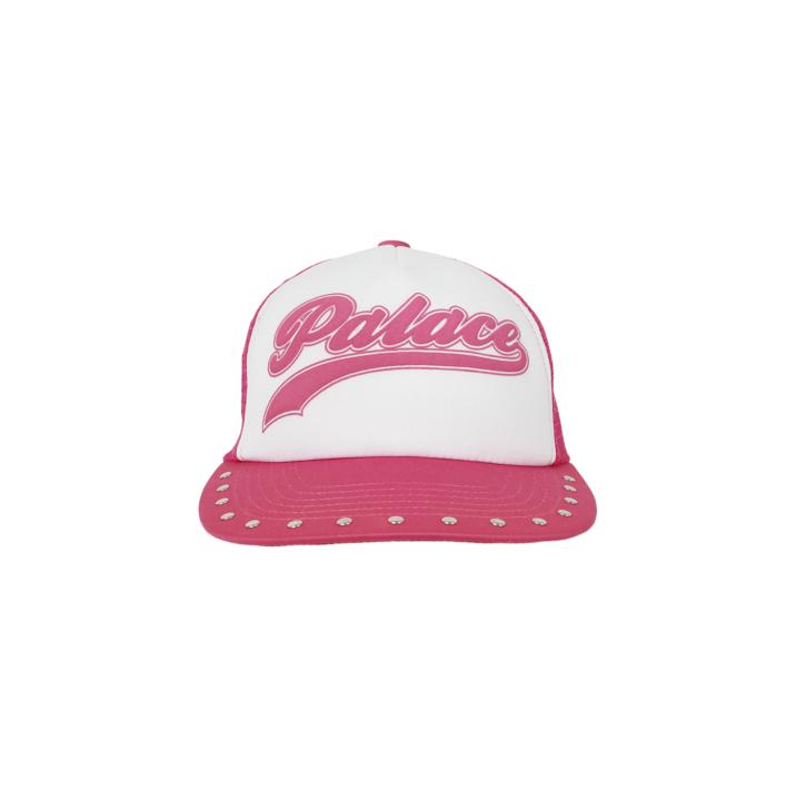 Thumbnail SCRIPT MESH BACK 5-PANEL PINK one color