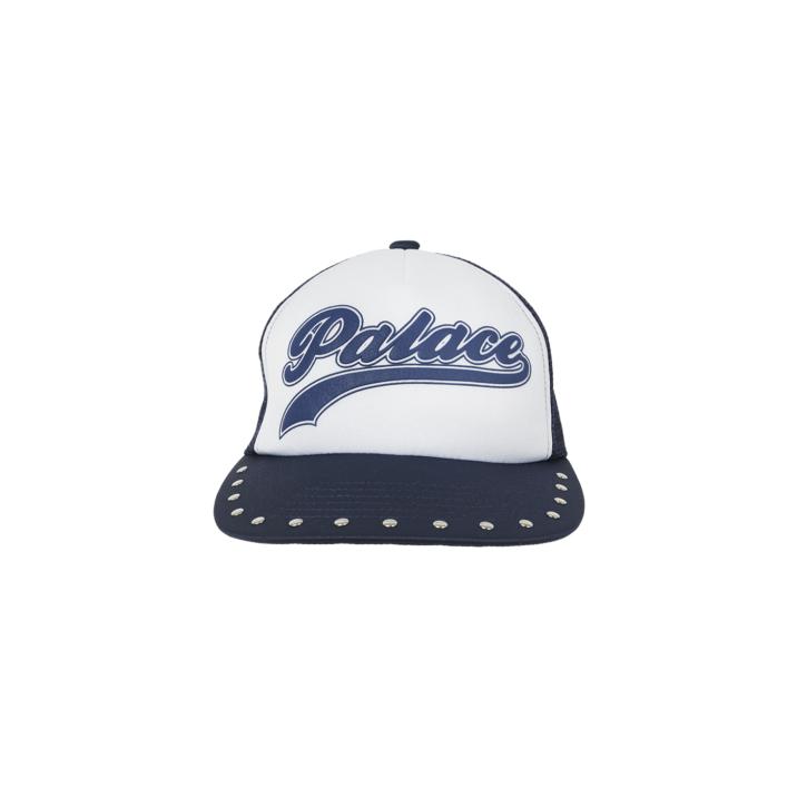 Thumbnail SCRIPT MESH BACK 5-PANEL NAVY one color