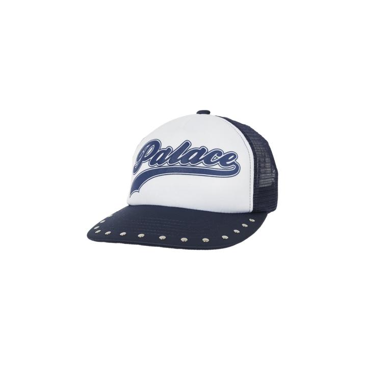 Thumbnail SCRIPT MESH BACK 5-PANEL NAVY one color