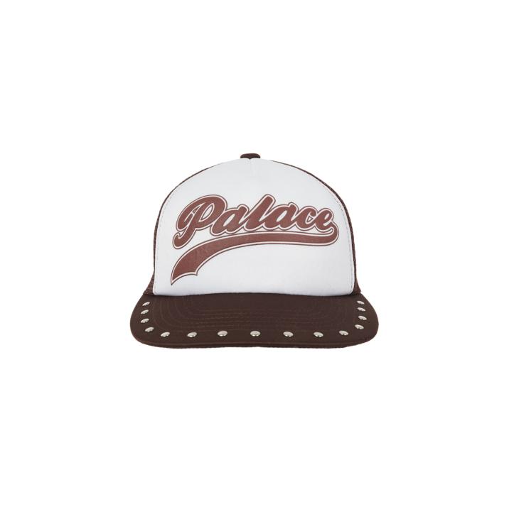 Thumbnail SCRIPT MESH BACK 5-PANEL BROWN one color