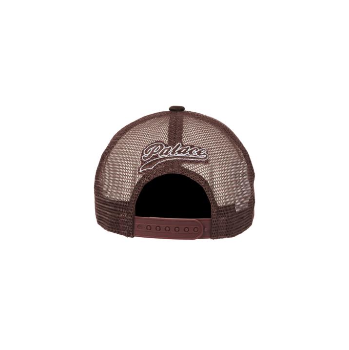 Thumbnail SCRIPT MESH BACK 5-PANEL BROWN one color