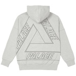 Thumbnail JUMBO TRI-FERG DROP SHOULDER HOOD GREY MARL one color