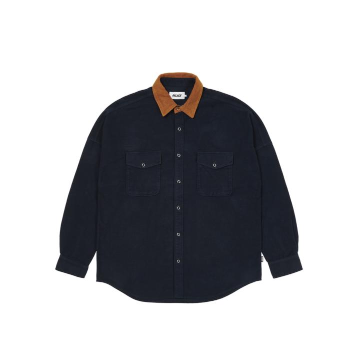 Thumbnail MOLESKINE SHIRT NAVY one color
