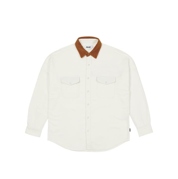 Thumbnail MOLESKINE SHIRT WHITE one color