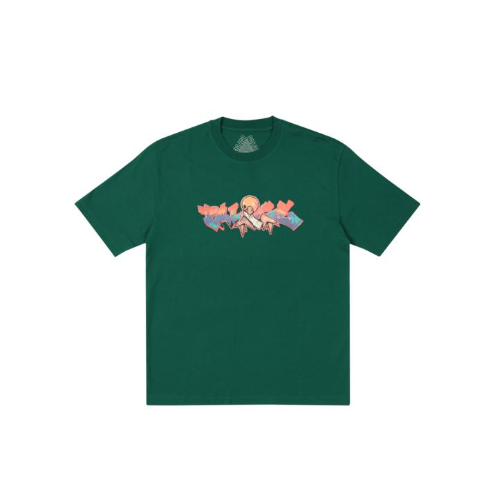 PALACE ZOMBY T-SHIRT GREEN one color