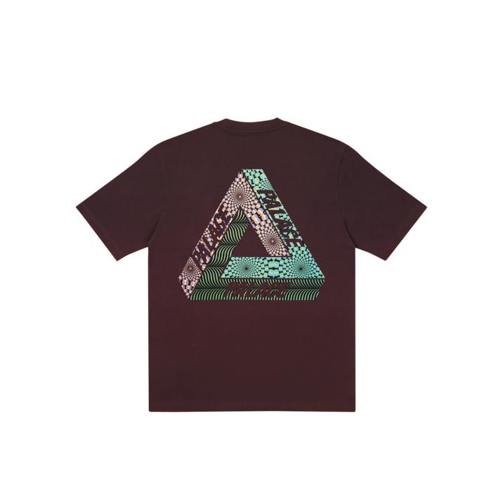 Thumbnail TRI-EYE T-SHIRT BURGUNDY one color