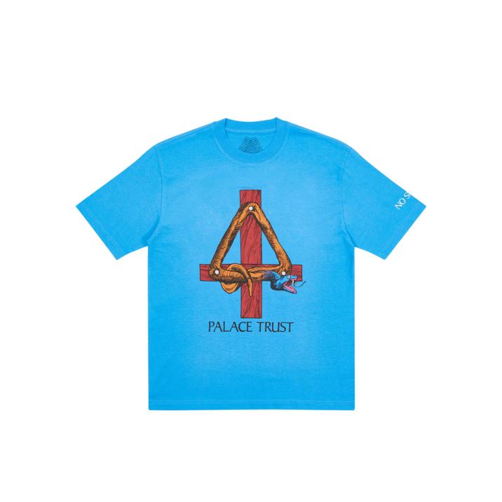 TRUST PALACE T-SHIRT BLUE one color