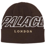 Thumbnail P-LONDON BEANIE BROWN one color