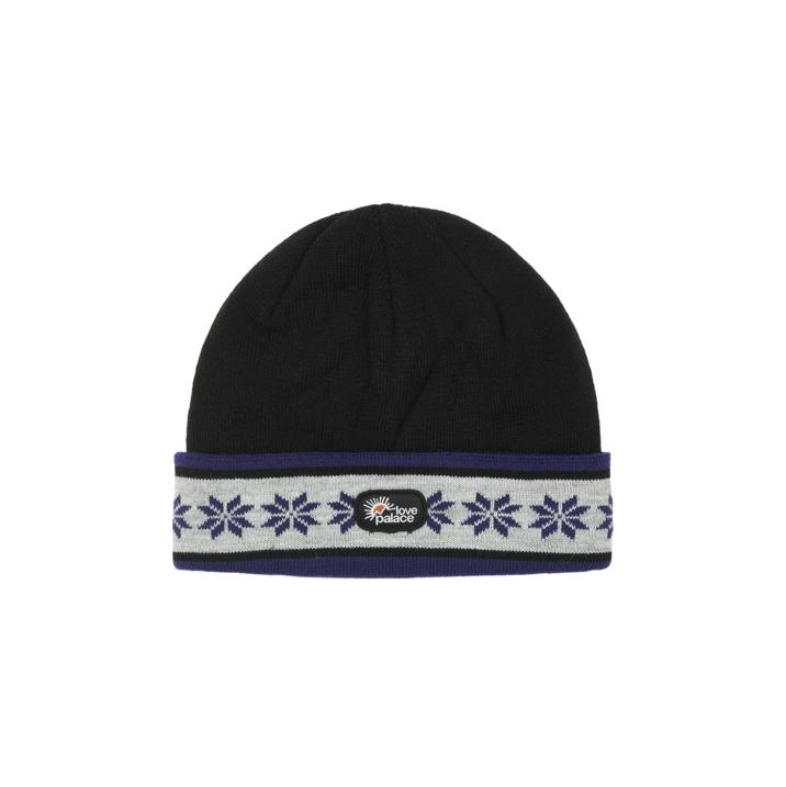 Thumbnail LOVE PALACE SNOWFLAKE BEANIE BLACK one color