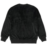 Thumbnail FLEECE POCKET DROP SHOULDER CREW BLACK one color