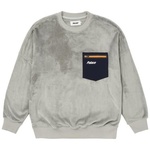 Thumbnail FLEECE POCKET DROP SHOULDER CREW MUSHROOM one color