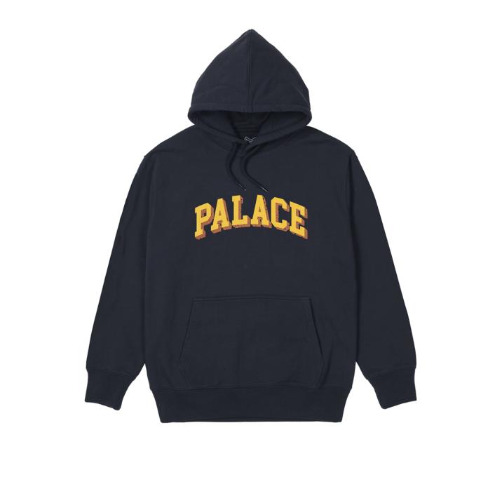 Thumbnail PUFF DROP SHADOW HOOD NAVY one color