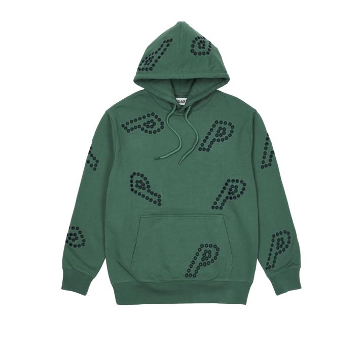 Thumbnail EYELET P HOOD GREEN one color