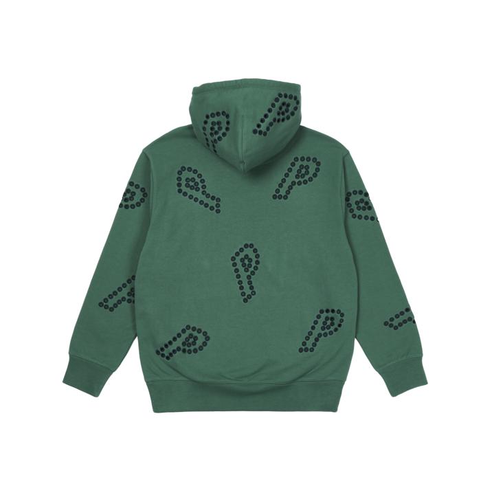 Thumbnail EYELET P HOOD GREEN one color