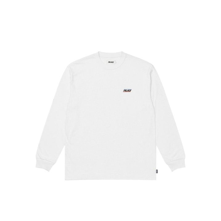 WAFFLE LONGSLEEVE WHITE one color