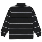 Thumbnail STRIPED TURTLENECK BLACK one color