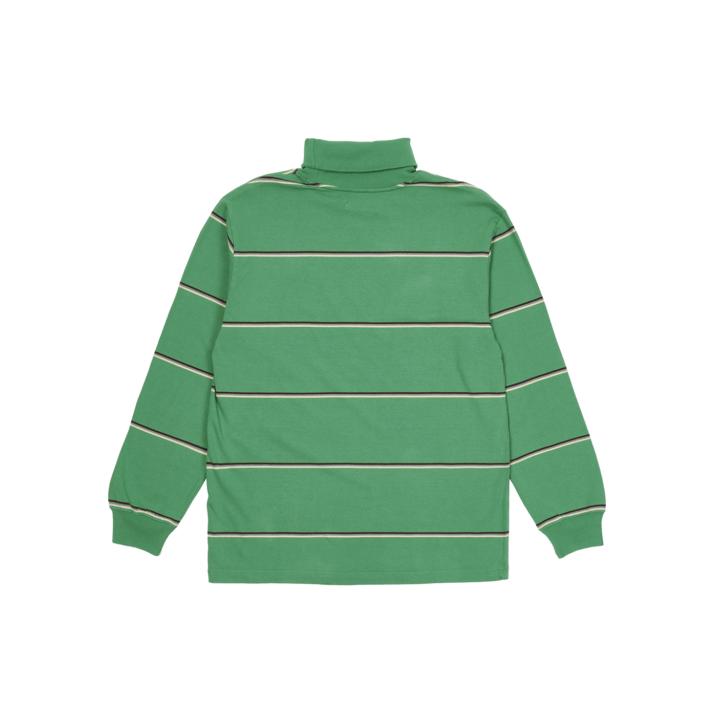 Thumbnail STRIPED TURTLENECK GREEN one color
