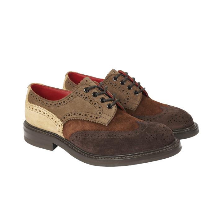 Thumbnail PALACE TRICKER'S COUNTRY BROGUE SUEDE MULTI one color