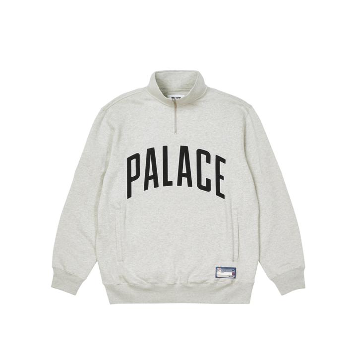 Thumbnail 1/4 ZIP FUNNEL GREY MARL one color