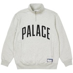 Thumbnail 1/4 ZIP FUNNEL GREY MARL one color