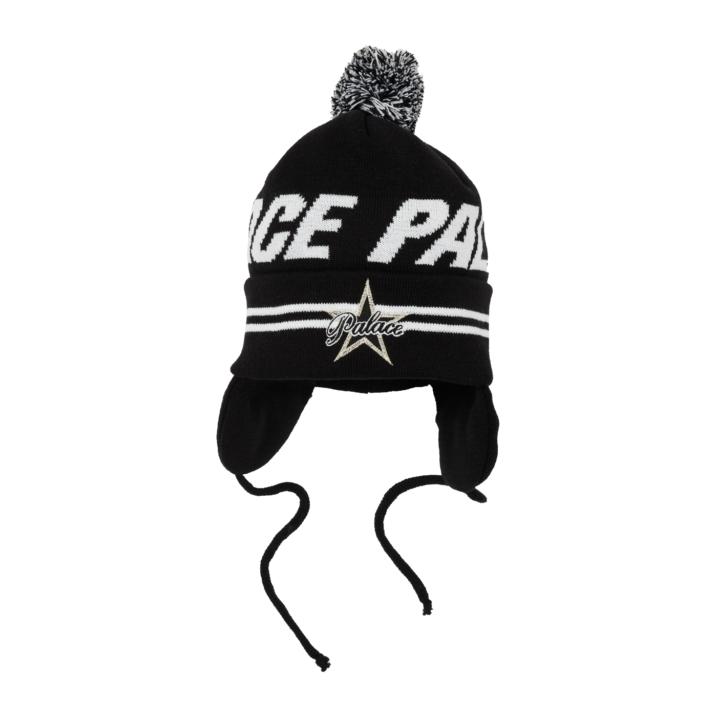 Thumbnail CITY EARFLAP BEANIE BLACK one color