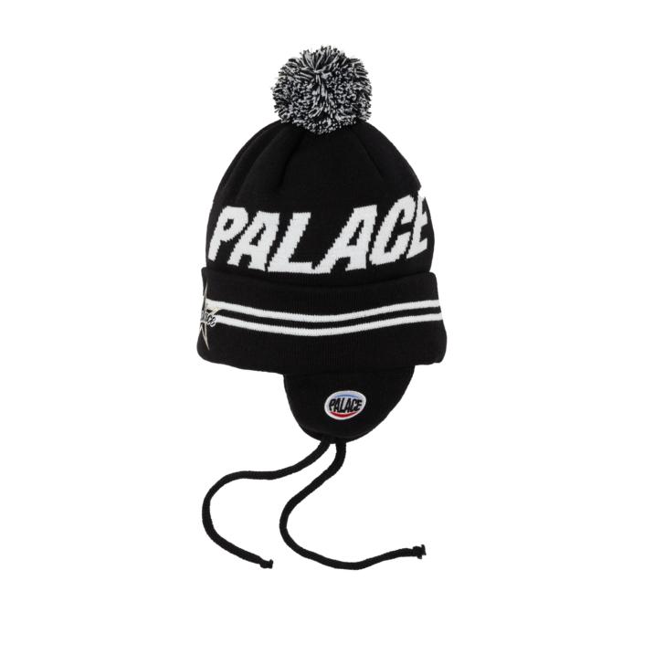 Thumbnail CITY EARFLAP BEANIE BLACK one color