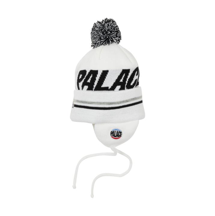 CITY EARFLAP BEANIE WHITE one color