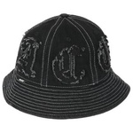 Thumbnail LIQUE DENIM BUCKET HAT BLACK one color