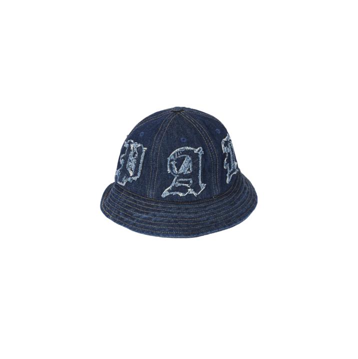 Thumbnail LIQUE DENIM BUCKET HAT MID STONE WASH one color
