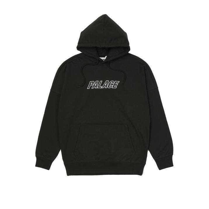 Thumbnail JUMBO TRI-FERG DROP SHOULDER HOOD BLACK one color