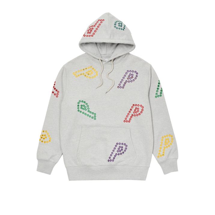 Thumbnail EYELET P HOOD GREY MARL one color