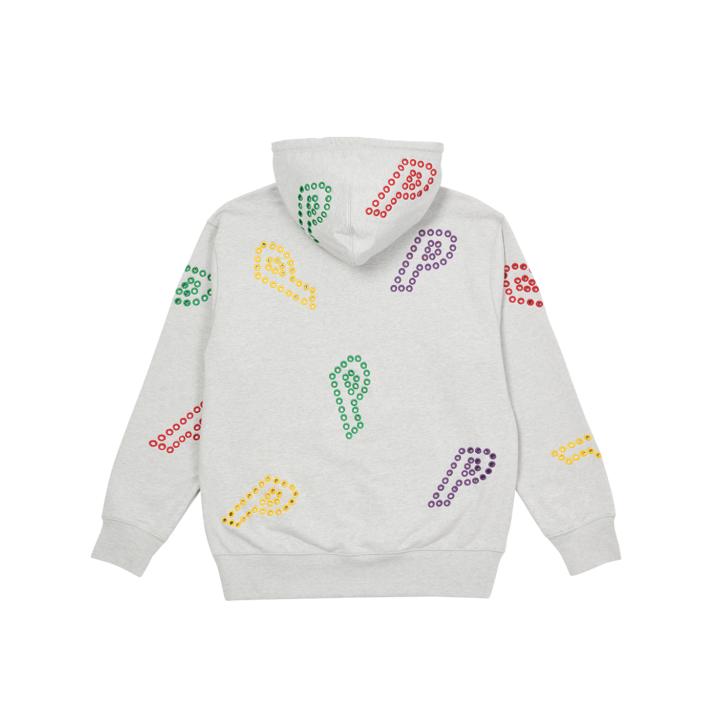 Thumbnail EYELET P HOOD GREY MARL one color