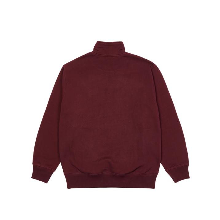 Thumbnail 1/4 ZIP FUNNEL WINE one color