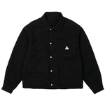 Thumbnail REVERSIBLE CANVAS FLEECE JACKET BLACK / BLACK one color