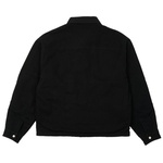 Thumbnail REVERSIBLE CANVAS FLEECE JACKET BLACK / BLACK one color