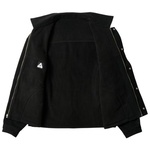 Thumbnail REVERSIBLE CANVAS FLEECE JACKET BLACK / BLACK one color
