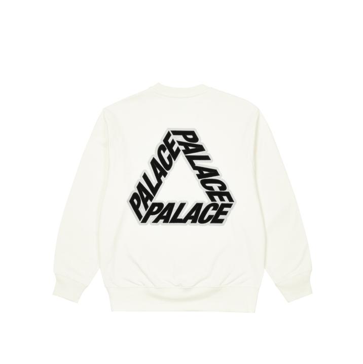 Thumbnail P-3 APPLIQUE CREW WHITE one color