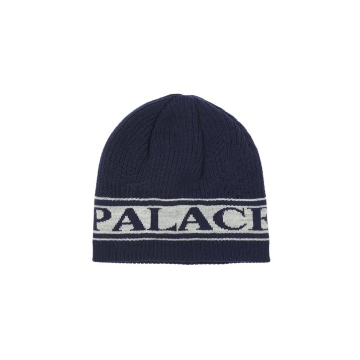 Thumbnail PALACE JEANS NEIN CUFF BEANIE NAVY one color